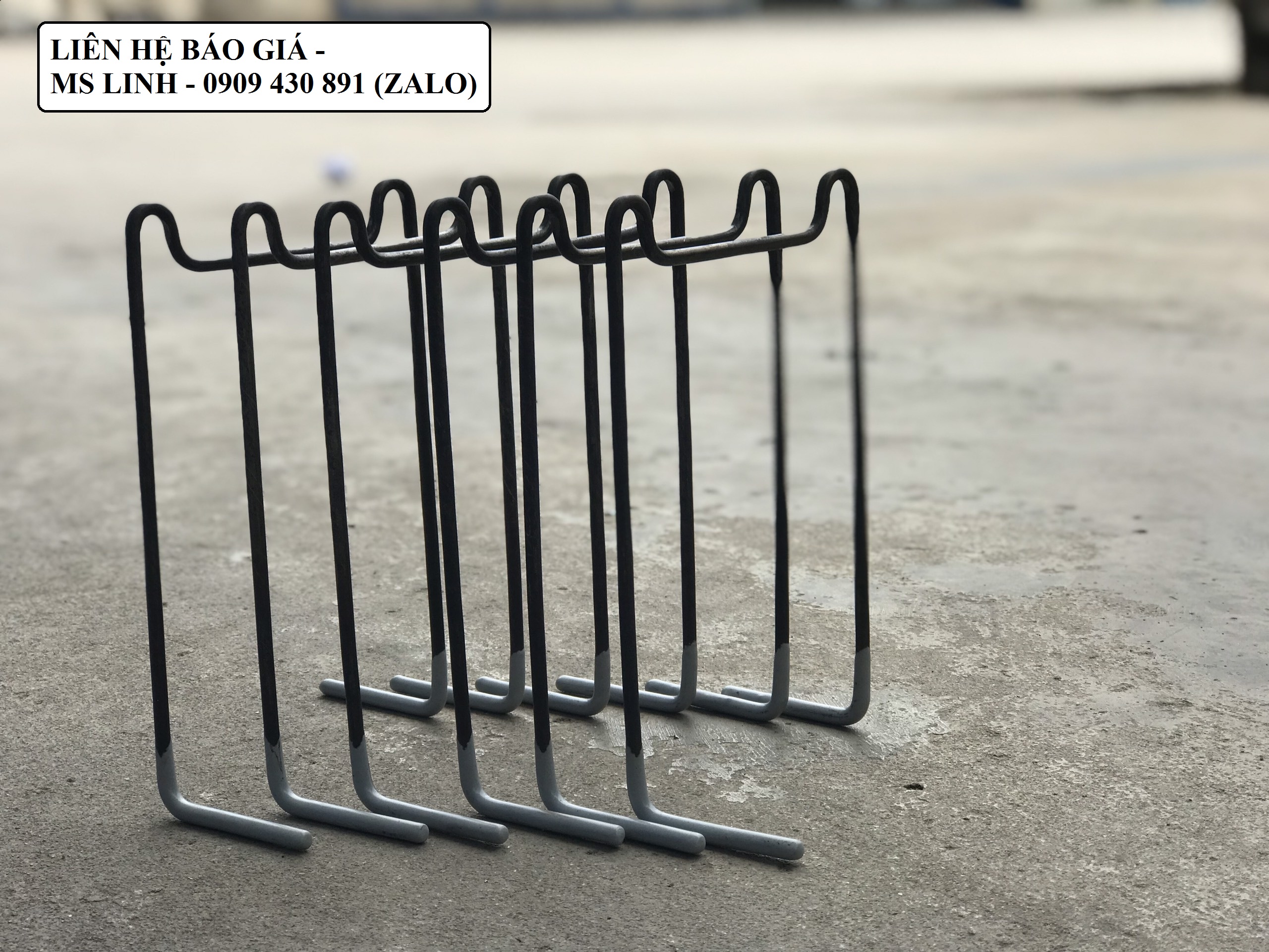 Ghế kê thép kiểu 2 chân- ghế kê thép xây dựng