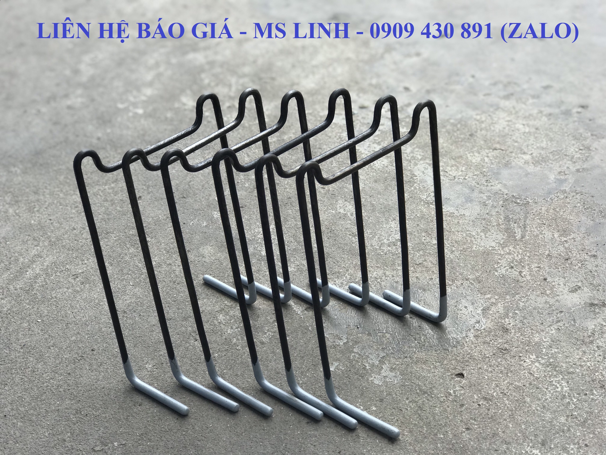 Ghế kê thép sàn đổ bê tông- kiểu buộc