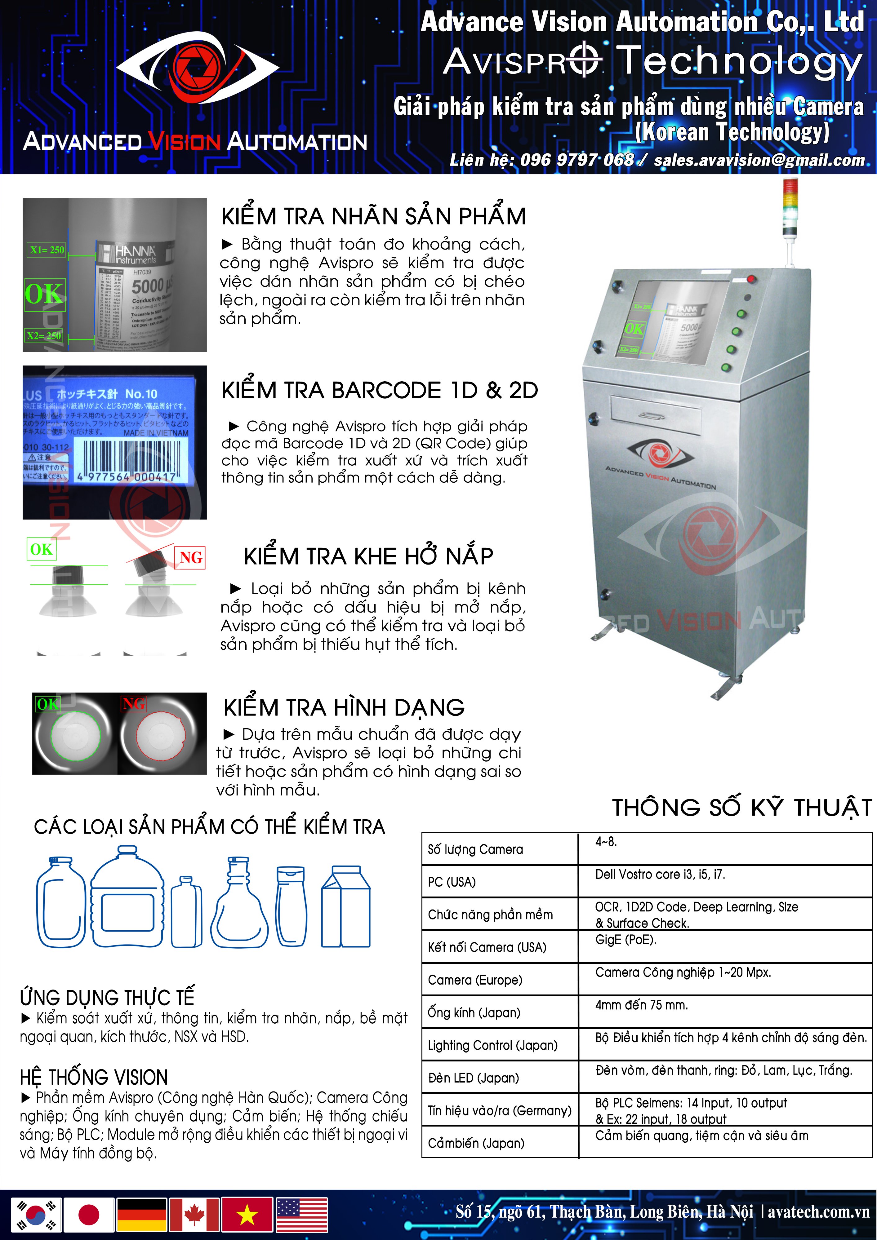 Hệ thống kiểm tra sản phẩm trong đóng gói VD2000