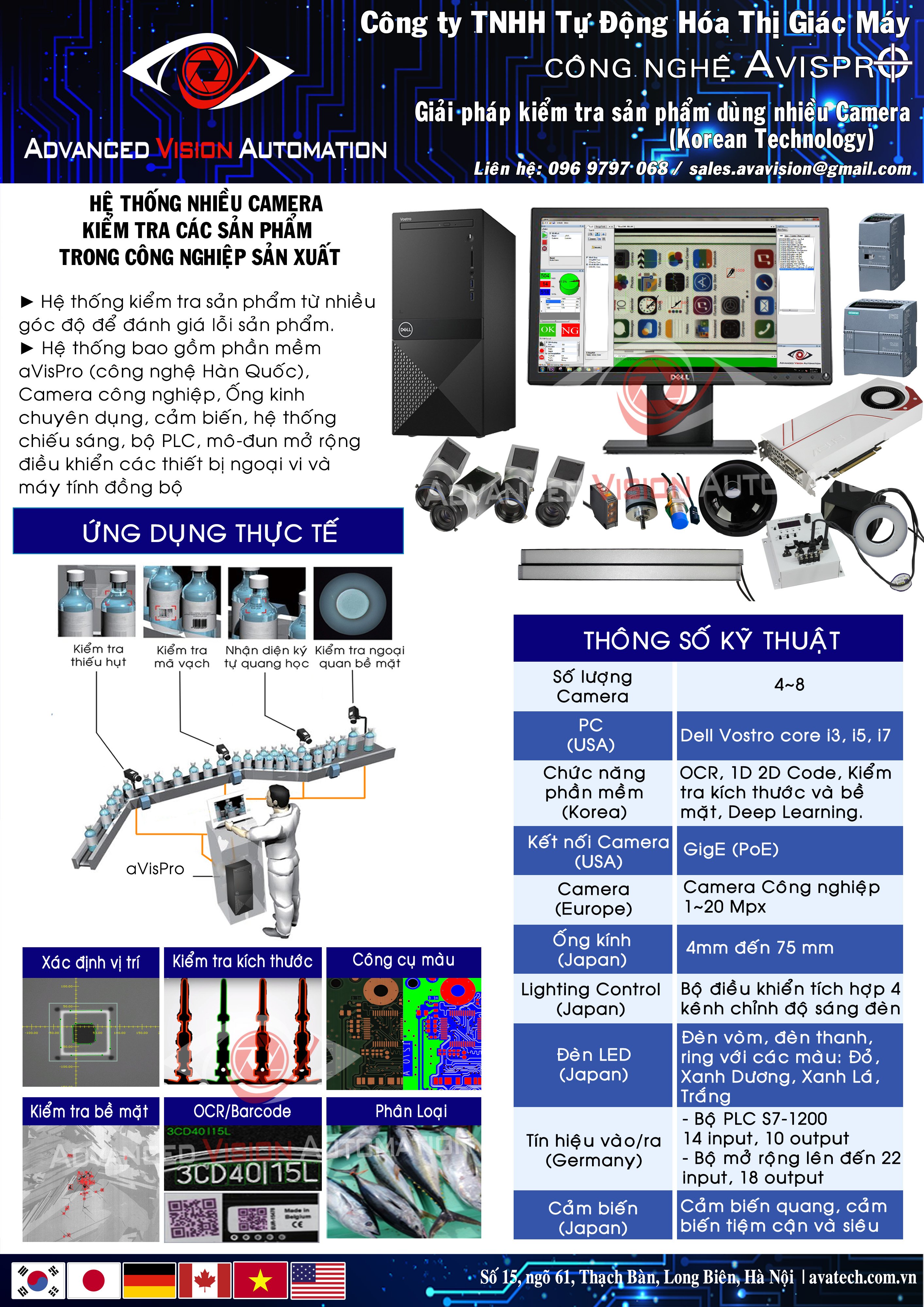 Hệ thống kiểm tra nhiều camera VD4000