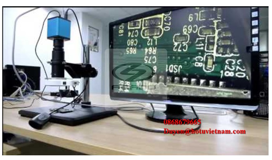 Kính hiển vi kết nối màn hình LCD