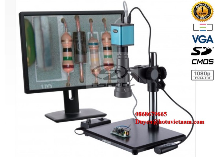Kính hiển vi kết nối màn hình LCD