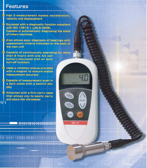 Máy đo độ rung MK-21 Checkline