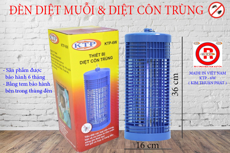 Đèn diệt muỗi và diệt côn trùng WIN PEST (Thương hiệu Việt) 