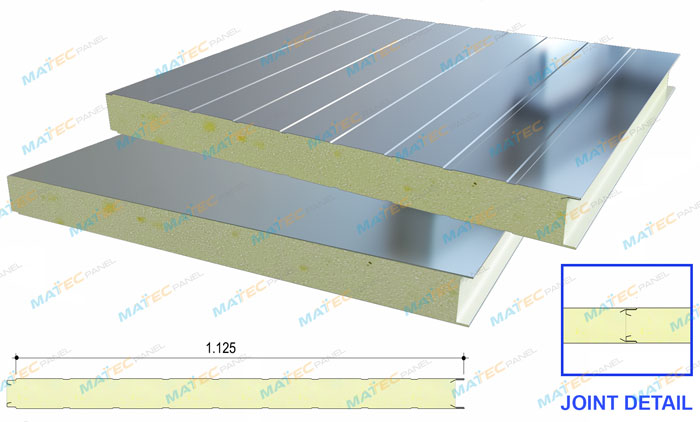 Panel PU vỏ inox