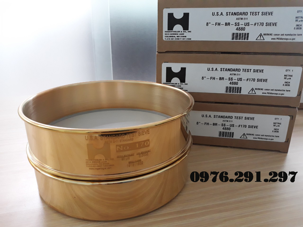 Sàng rây độ mịn của bột 