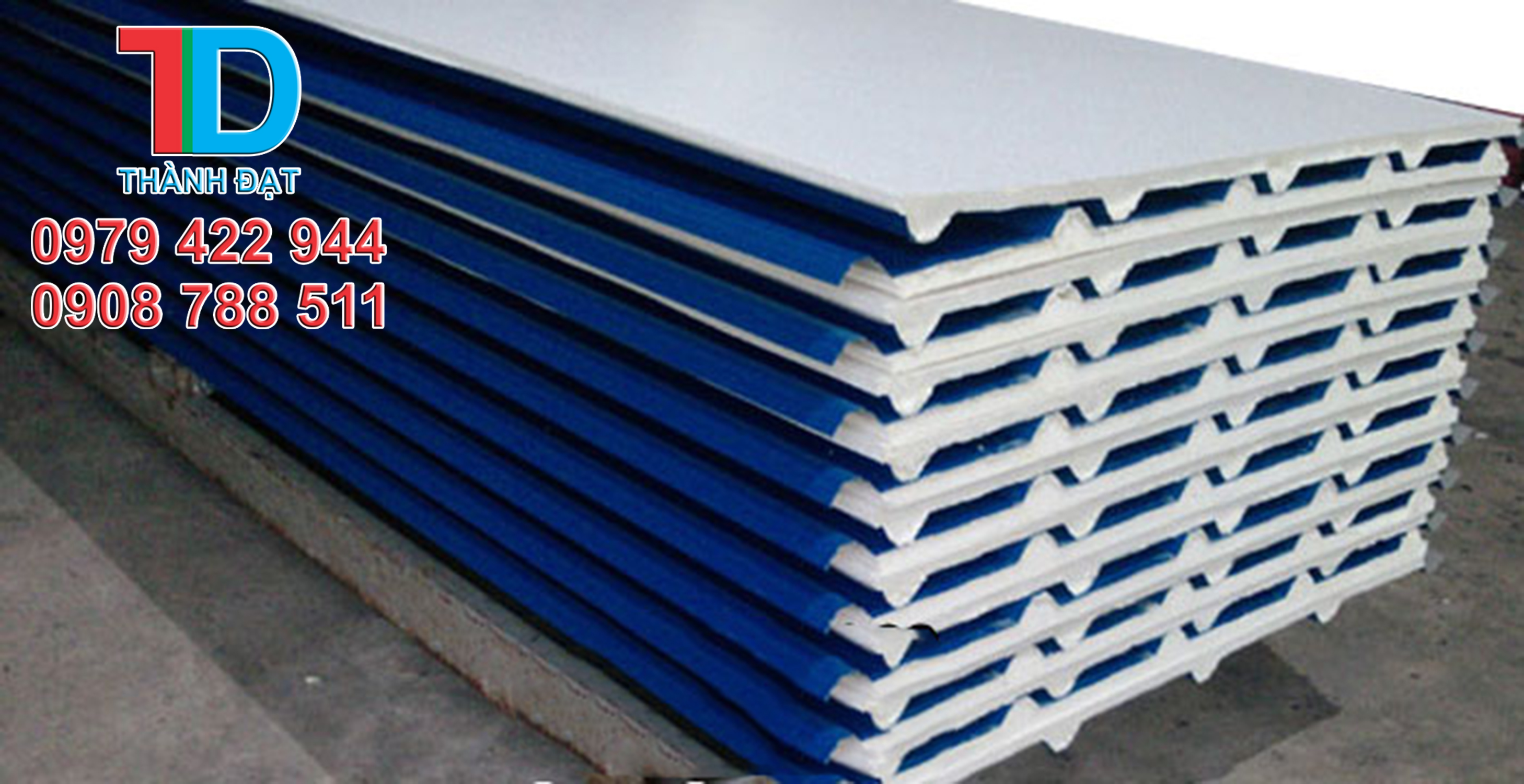 Panel PU cách âm cách nhiệt dùng cho kho lạnh