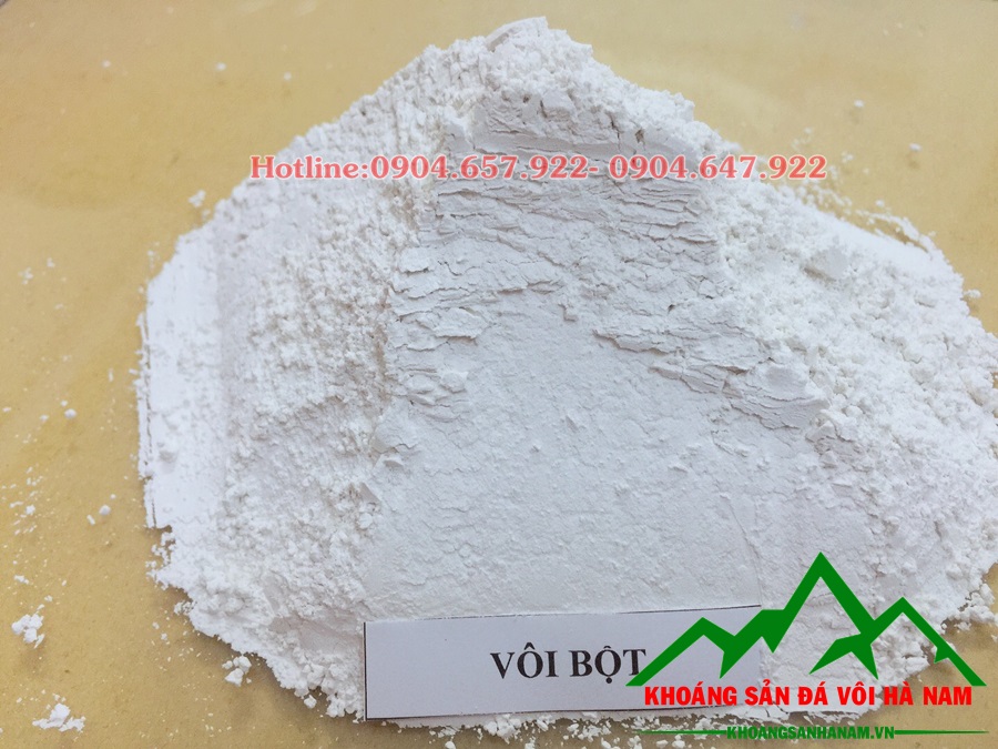 Vôi bột cho xử lý nước sinh hoạt và nước thải công nghiệp