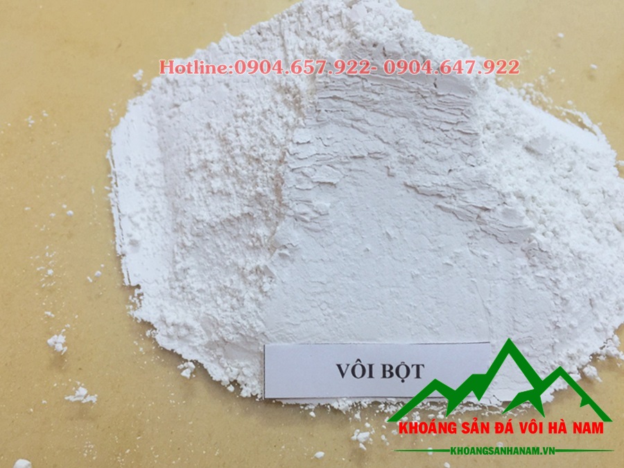 Vôi bột cho xử lý nước sinh hoạt và nước thải công nghiệp