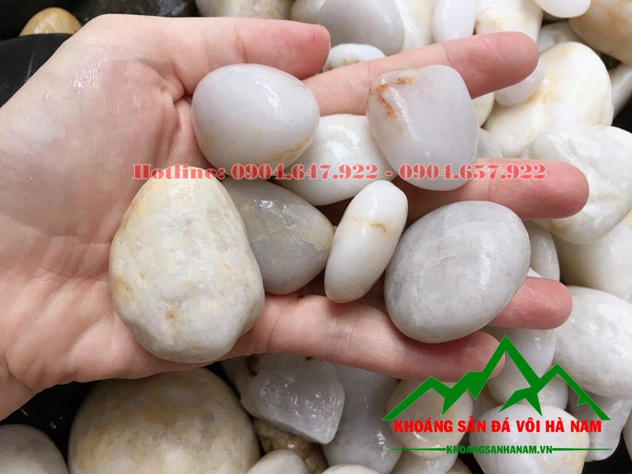 Địa chỉ bán sỏi cuội đen, sỏi cuội trắng, sỏi cuội vàng tốt nhẩt