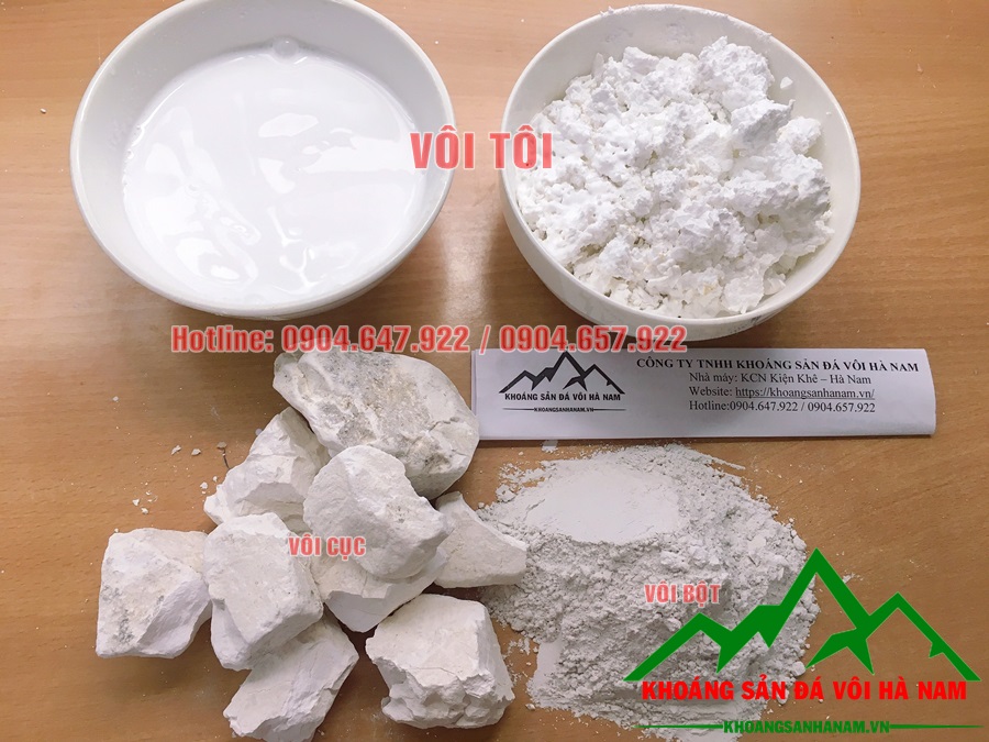 Vôi cục, vôi bột cho ngành mía đường