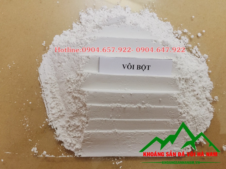 Vôi bột cho xử lý nước sinh hoạt và nước thải công nghiệp
