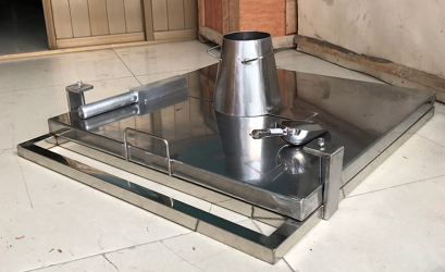  Bàn đo độ cháy xòe của bê tông tiêu chuẩn BS EN 12350-5:2000