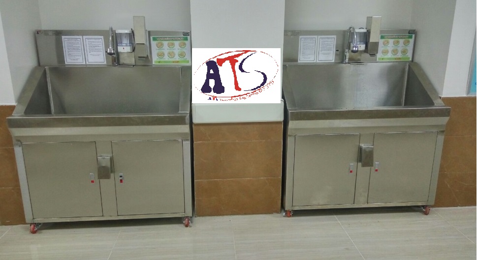 Bồn rửa tay tiệt trùng loại 1, 2,3 vòi
