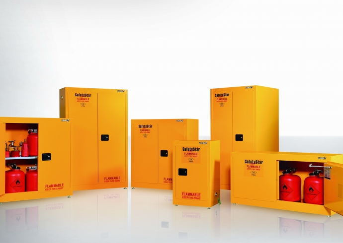 Tủ chứa hóa chất chống cháy loại 1 cửa