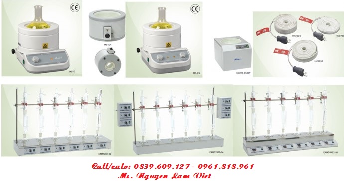 Bếp đun bình cầu có khuấy từ