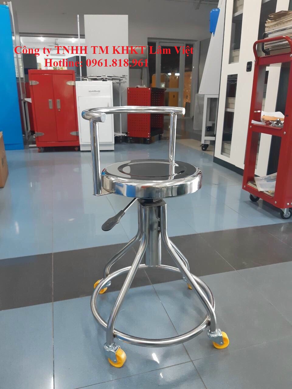 Ghế thí nghiệm inox