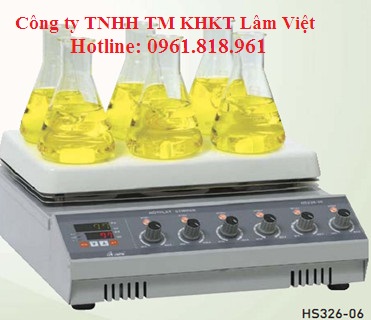 Máy khuấy từ gia nhiệt nhiều vị trí