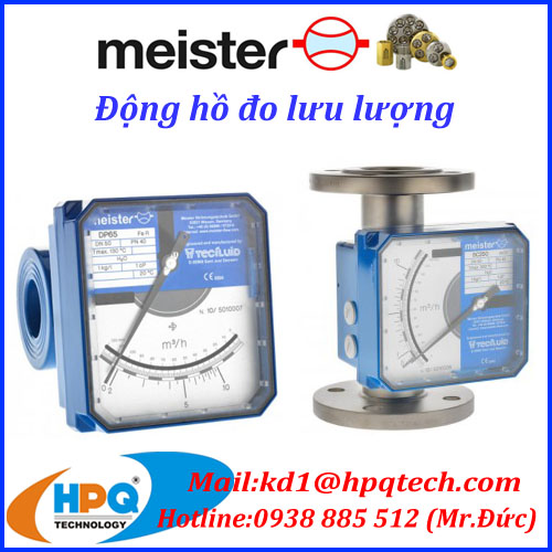 Đồng hồ đo lưu lượng Meister | Lưu lượng kế Meister