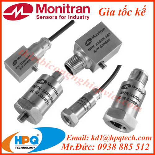 Gia tốc kế Monitran | Máy đo độ rung Monitran