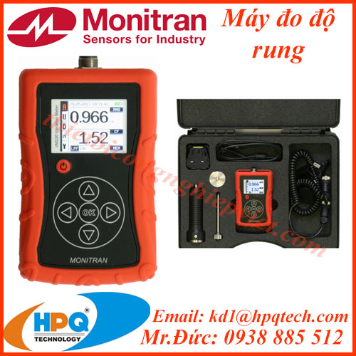 Gia tốc kế Monitran | Máy đo độ rung Monitran