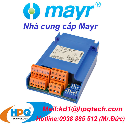 Khớp nối - Mô-đun - Phanh an toàn Mayr | Roba Mayr Việt Nam