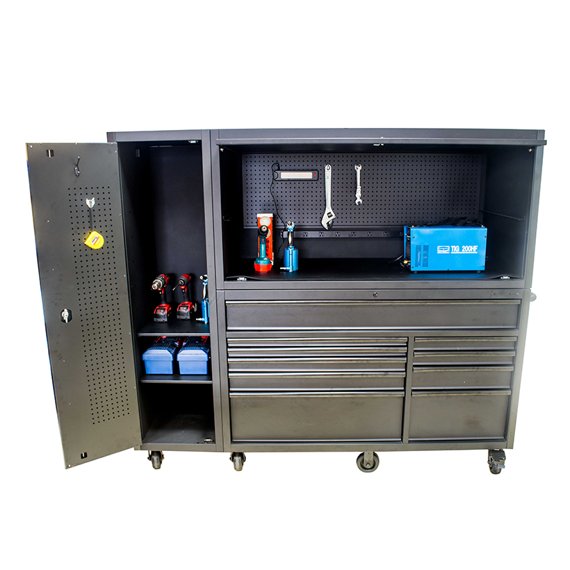 Bộ tủ dụng cụ đồ nghề CSPS 203cm - 10 hộc kéo
