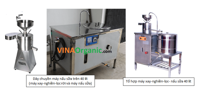 Dây chuyền sản xuất sữa thực vật thanh trùng đa năng