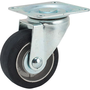 Bánh xe đẩy cao su động không khóa Nansin STM-75VA