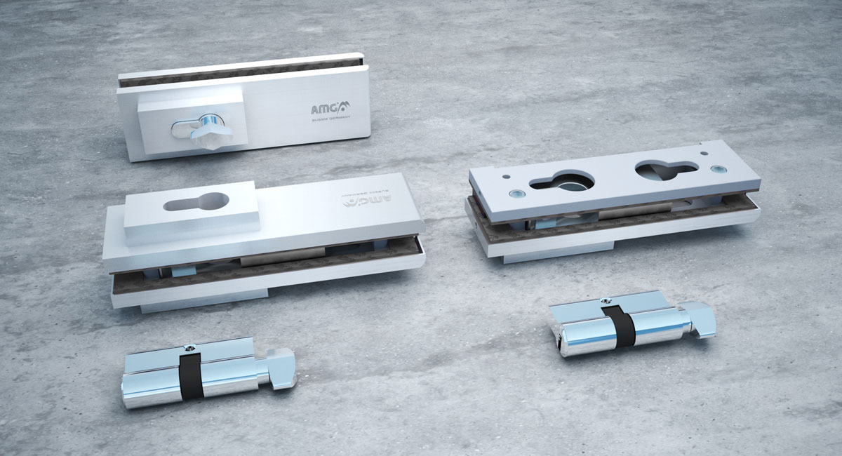 Khóa dưới cửa thủy lực PL 06