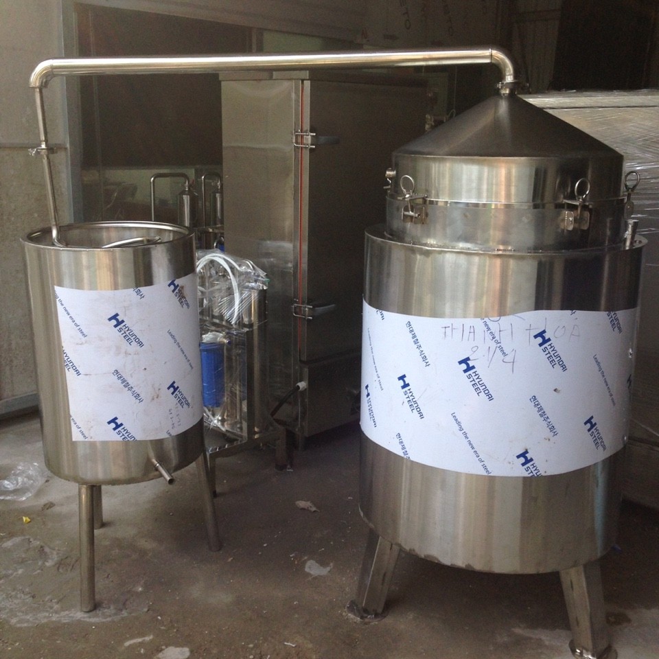 Nồi nấu rượu 50 kg/ mẻ
