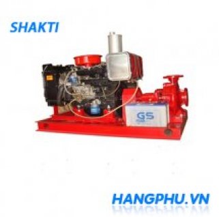 Bơm rời trục đầu bơm Split Case + động cơ Diezel Hyudai (Korea) NSC 128-80 30HP