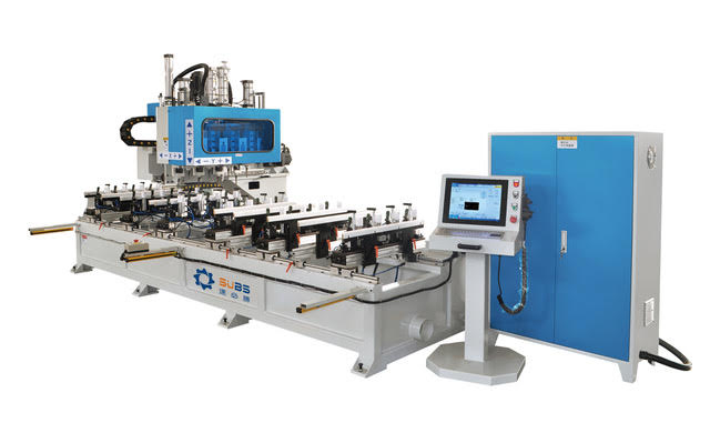 Máy mộng âm CNC 10 đầu model SX4*2-2400/ SX4*3-2400