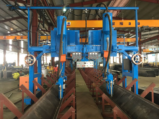 Máy hàn dầm tự động