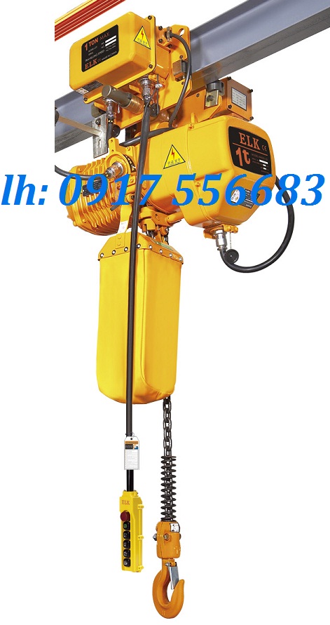 Pa lăng xích điện ELK 1 tấn có di chuyển ngang HKDM0101S