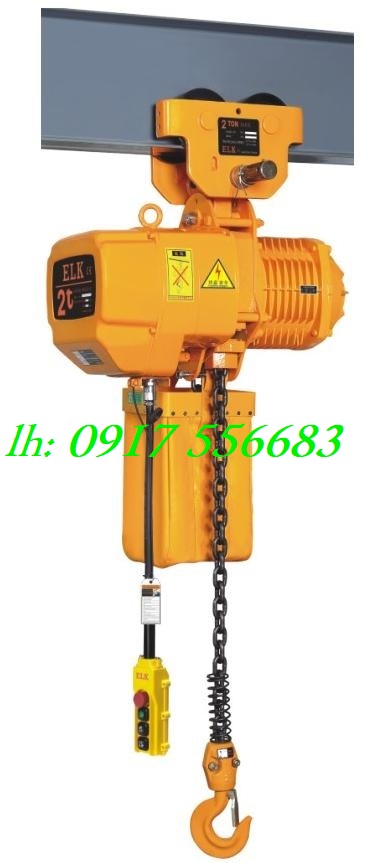 Pa lăng xích điện ELK 2 tấn có di chuyển ngang HKDM0201S