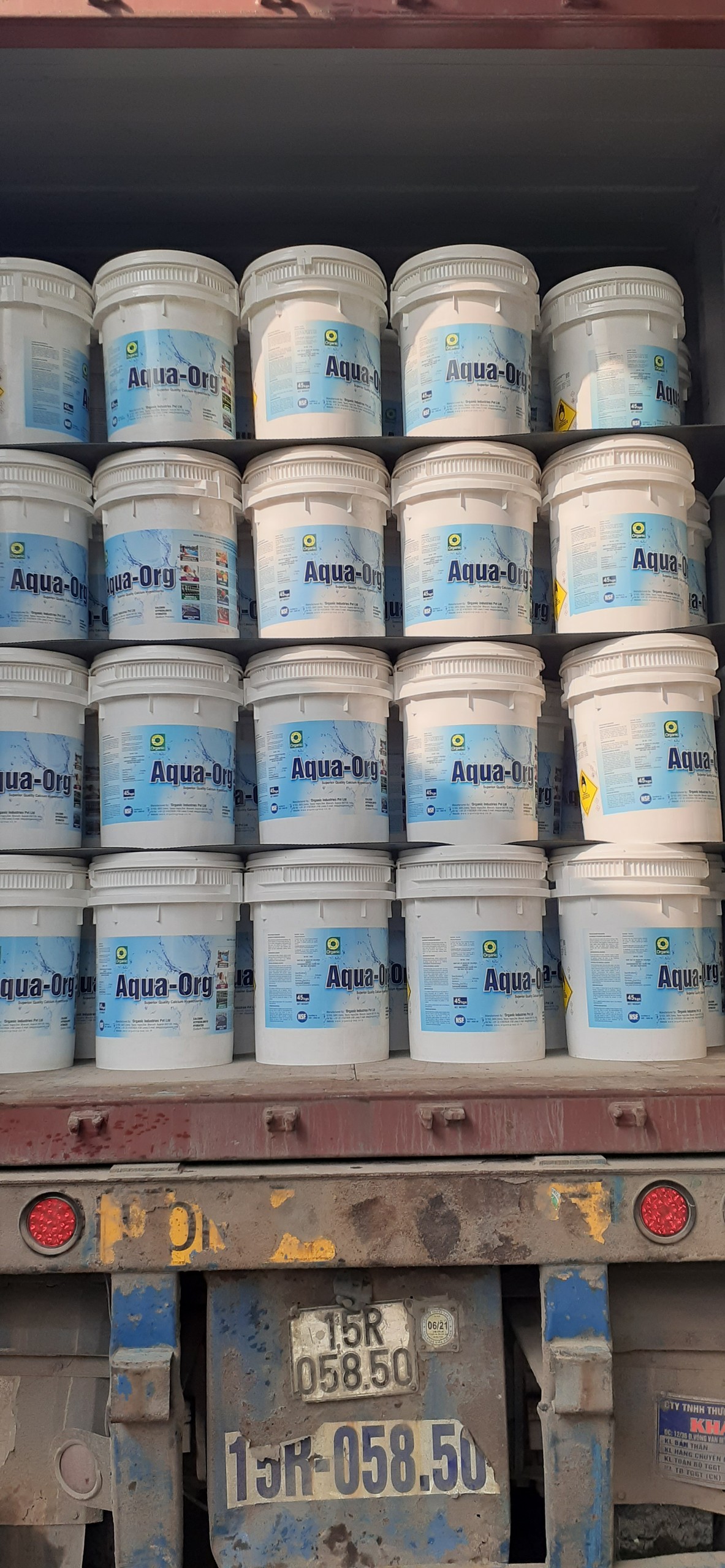 Hóa chất khử trùng Chlorine Aqua ORG- Ấn Độ