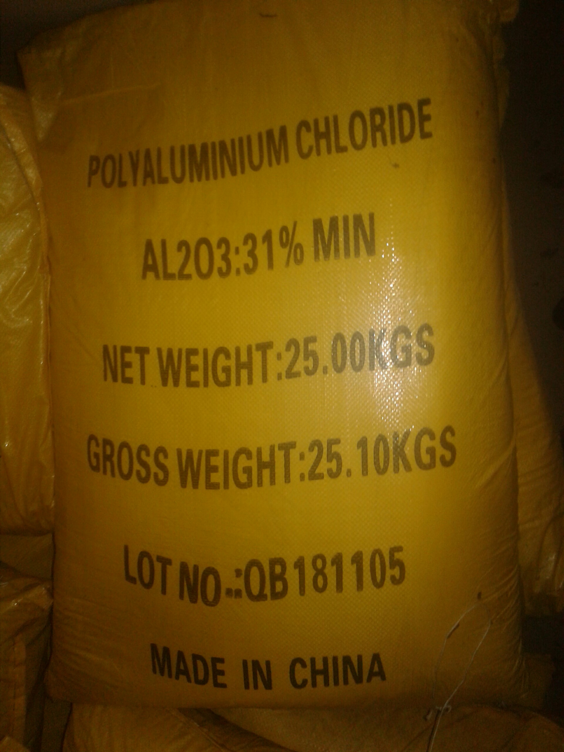 Hóa chất PAC – Poly Aluminium Chloride