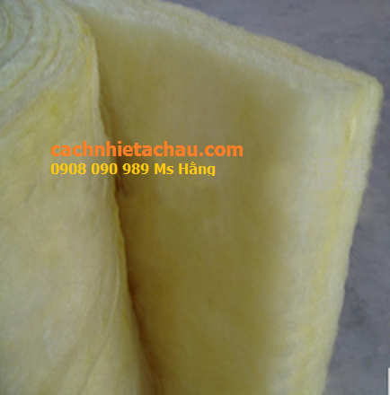 Bông thuỷ tinh Glasswool chống nóng mái tôn nhà xưởng, bảo ôn cơ điện lạnh
