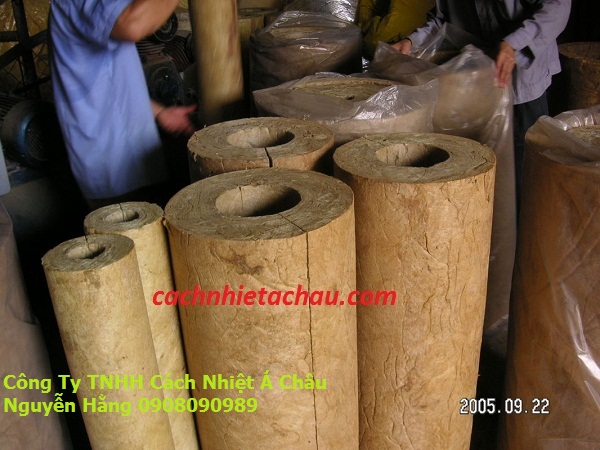 Bông sợi khoáng dạng ống