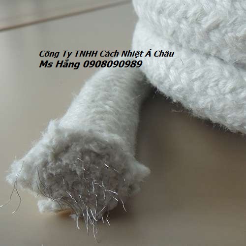 Dây ceramic chịu nhiệt 1260 độ C, chống cháy, chống ăn mòn
