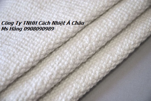 Vải ceramic chống cháy 1260 độ C, vải có sợi thép mỏng bên trong