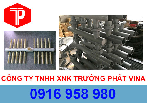 Ống chia nước tháp giải nhiệt