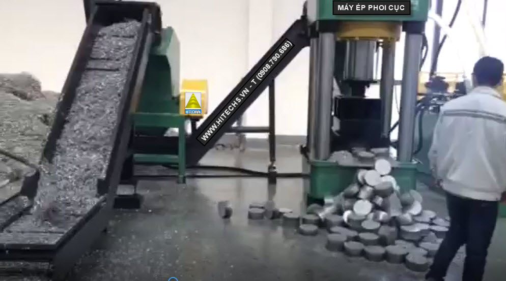 Máy ép phoi bột kim loại kiểu đứng
