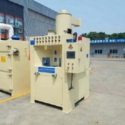 Máy phun cát dạng mâm xoay