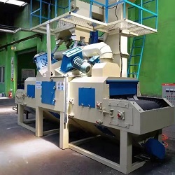 Máy phun bi tự động dạng băng tải
