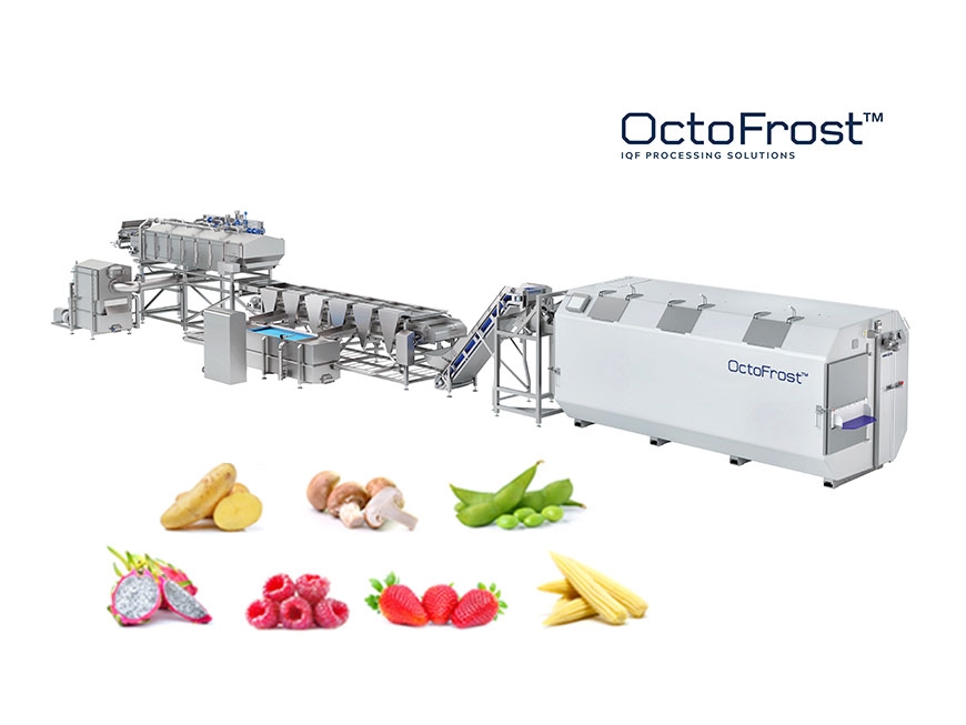 Dây chuyền chế biến và cấp đông nhanh OctoFrost™