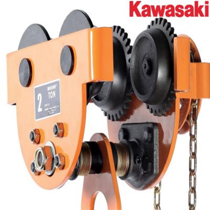 Con chạy xích kéo tay 1 tấn Kawasaki