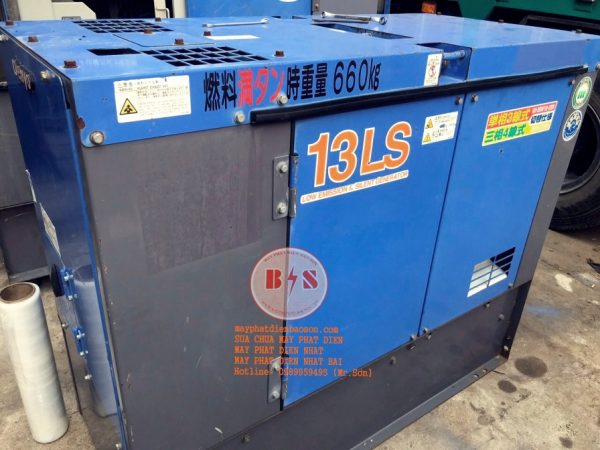 Máy phát điện nhật Denyo 13LSYB - 13 kva động cơ Yanmar siêu cách âm