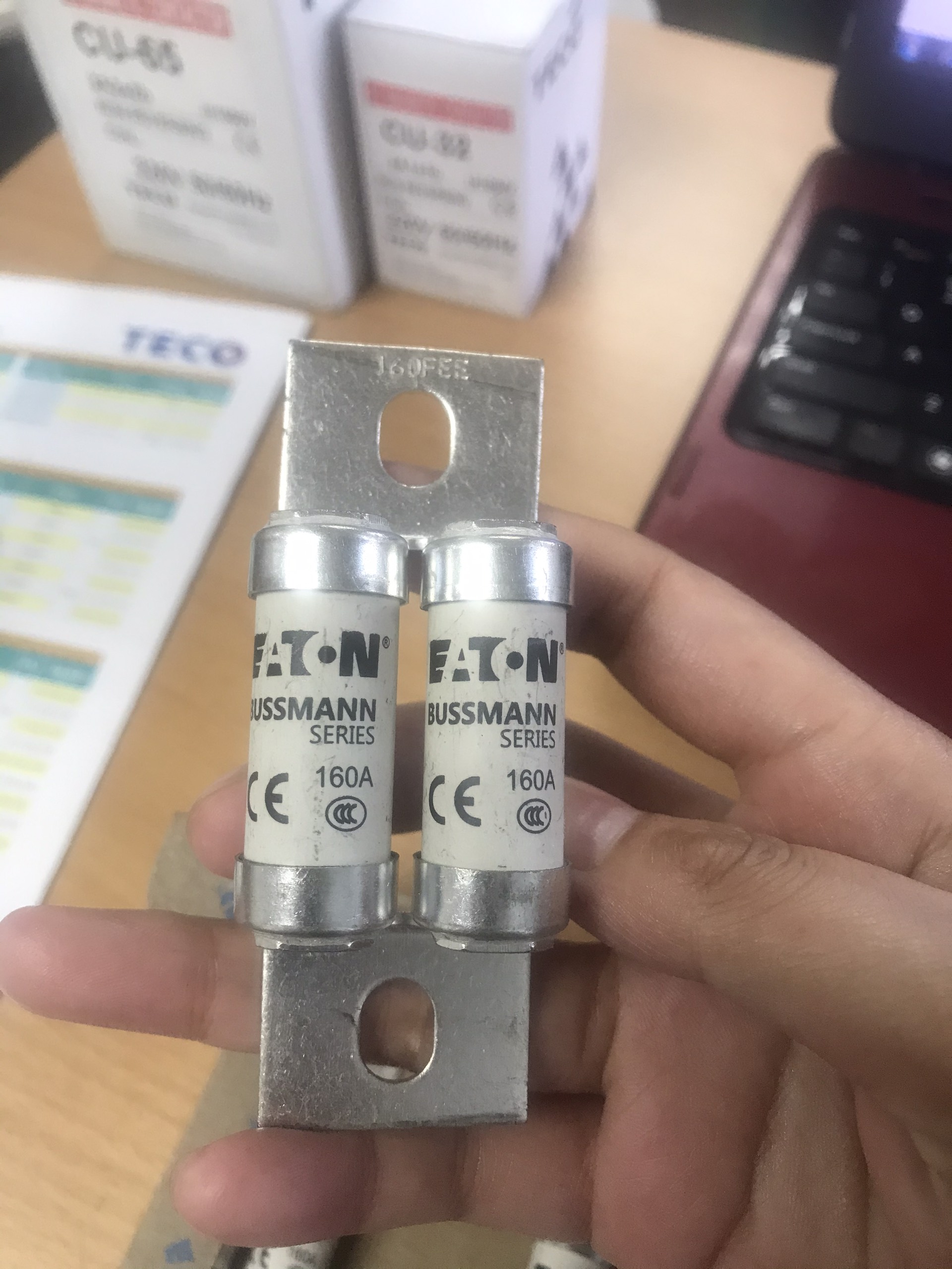 Cầu chì Bussmann 160FEE xuất xứ ẤN ĐỘ